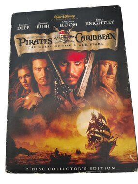 PIRATES OF THE CARIBBEAN THE CURSE OF THE BLACK PEARL DVD